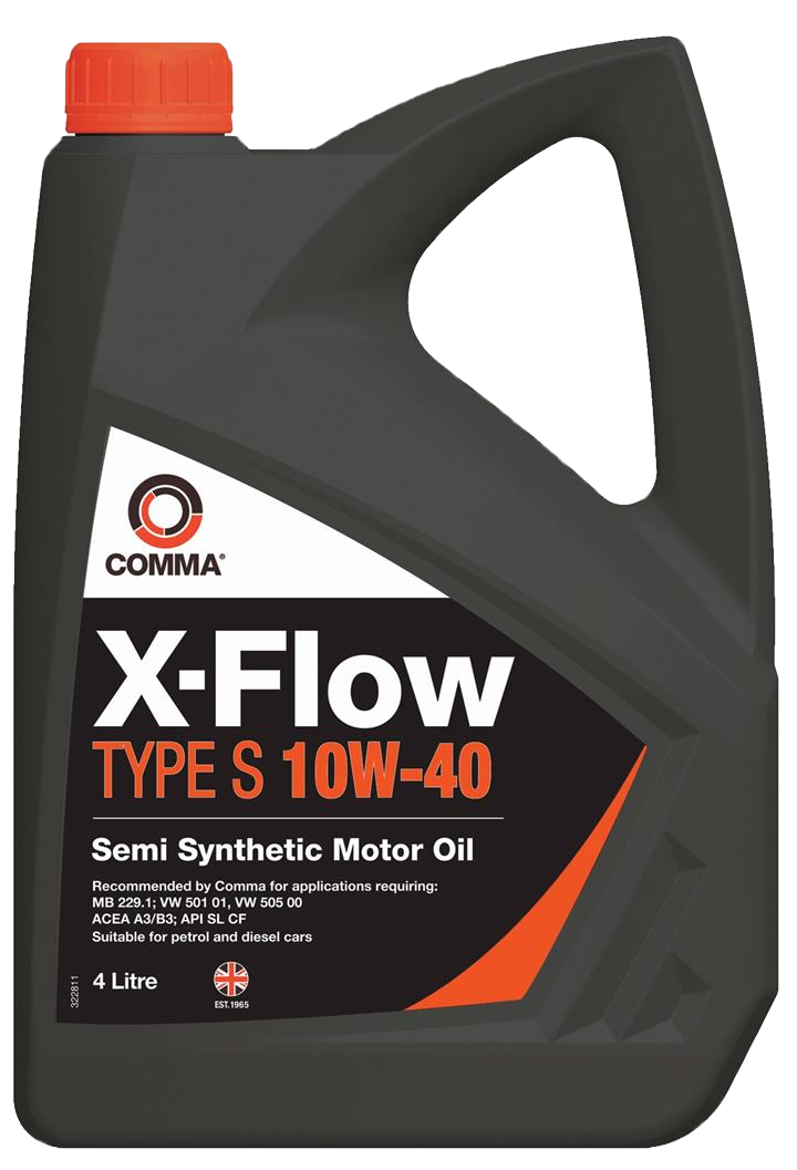 Моторное масло Comma X-Flow Type S 10W-40, 4л